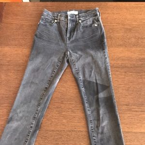 Madewell faded black jeans